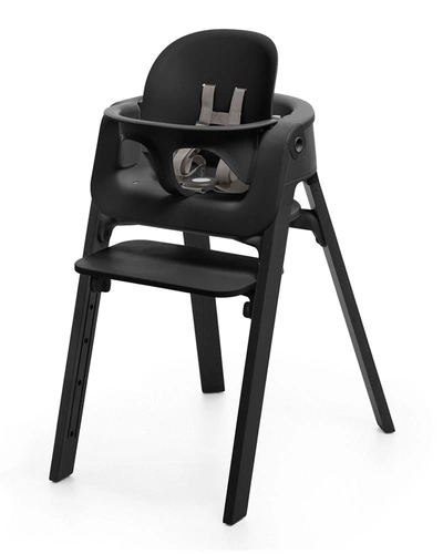 Shop Stokke Steps High Chair, Black/black