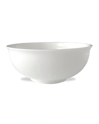 Shop Caskata Summer White Cereal Bowls, Set Of 4