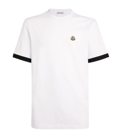 Plain white cheap moncler t shirt