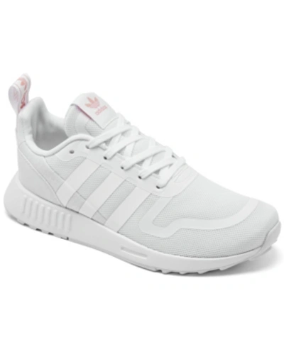 Shop Adidas Originals Women's Multix Running Sneakers From Finish Line In White, White