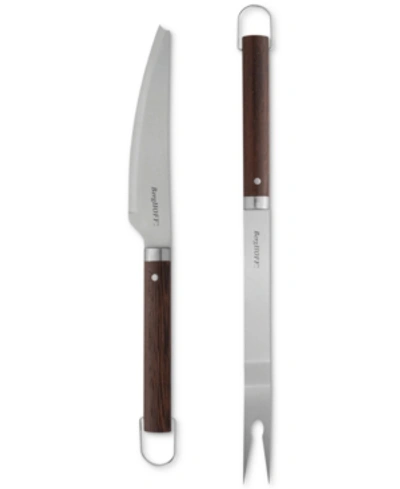 Shop Berghoff Essentials Bbq 2-pc. Carving Set In Brown