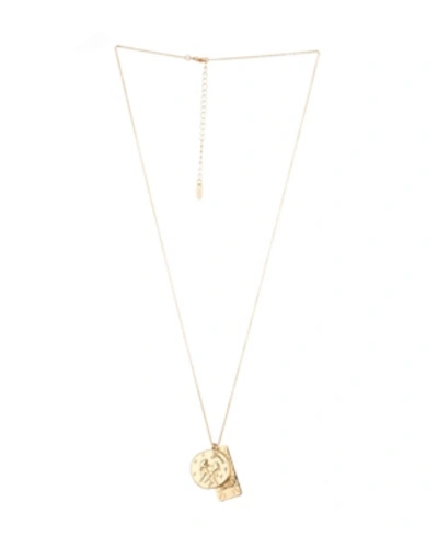 Shop Ettika Women's Zodiac Double Charm Necklace In Gemini