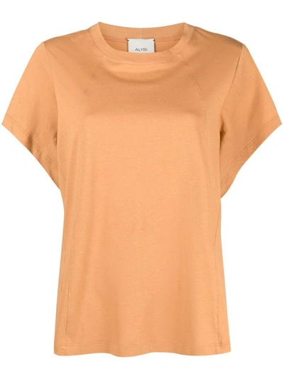 Shop Alysi Orange Batwing Sleeve T-shirt