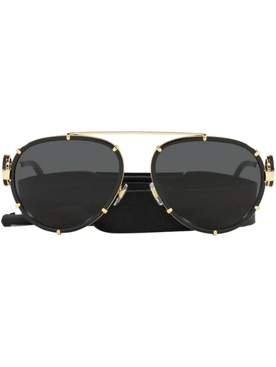 Versace Woman Sunglasses Ve2232 In Black