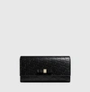 GUCCI BOW GUCCI SIGNATURE CONTINENTAL WALLET