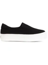 Opening Ceremony Slip-on Platform Sneakers In Black