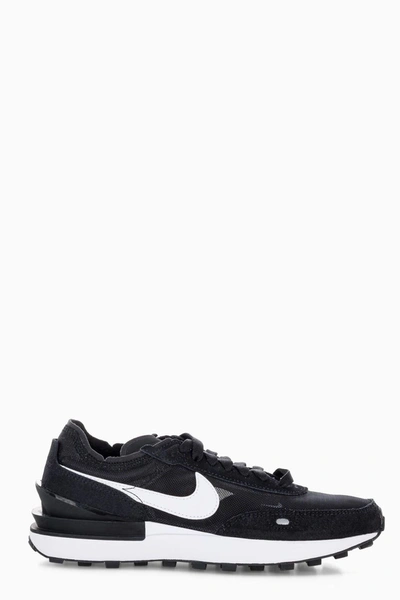 Shop Nike Waffle One Lace In Black