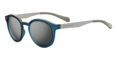 Shop Hugo Boss Round Sunglasses Boss 0869/s 05e 51 22 145