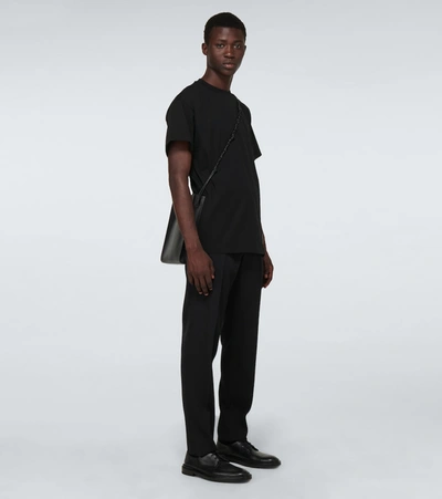 Jil Sander Pack Of 3 Plus Cotton T-shirts In Black