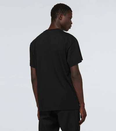 Shop Jil Sander Pack Of Three Cotton T-shirts In Black