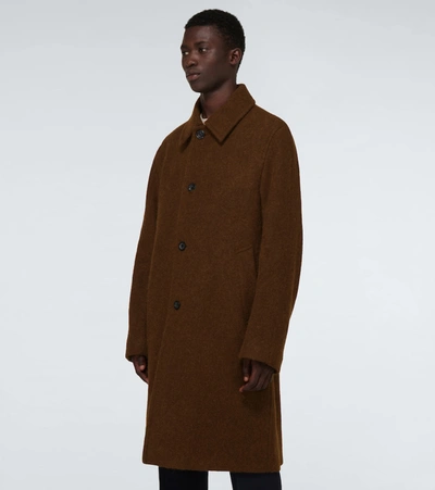 Dries Van Noten Rovey Alpaca & Wool Coat In Brown | ModeSens