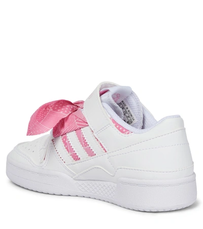 Adidas Originals Kids' Bandana-detail Touch-strap Sneakers In White |  ModeSens