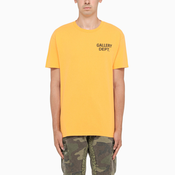 black and yellow gallery dept shirt