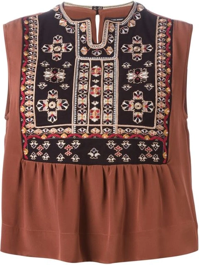 Isabel Marant Embroidered Top