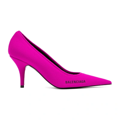 Shop Balenciaga Pumps Shoes In Pink &amp; Purple
