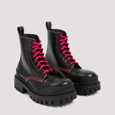 Shop Balenciaga Strike 20mm Boots Shoes In Black