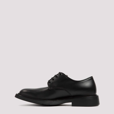 Shop Bottega Veneta Lace-up Shoes In Black