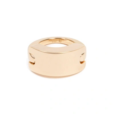 Shop Bottega Veneta Silver Ring Rings In Metallic