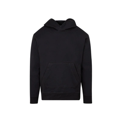 Shop C.p. Company Cotton Hoodie Sweatshirt In Black