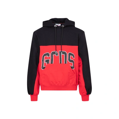Shop Gcds Ultralogo Hoodie Sweatshirt In Black