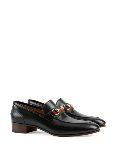 Shop Gucci Flat Shoes Black