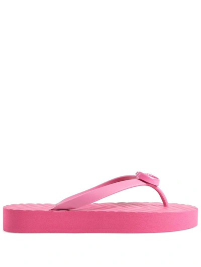 Shop Gucci Sandals Pink