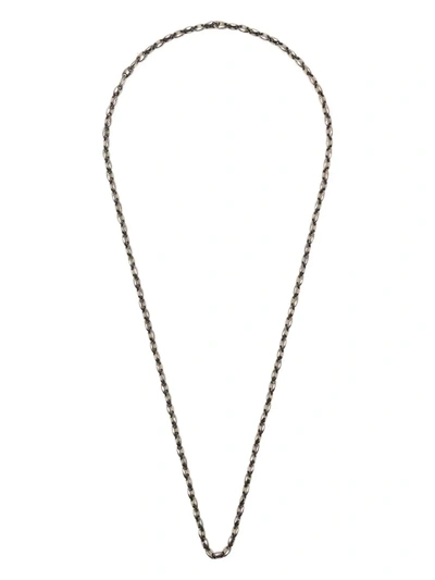 Shop M Cohen Marina Chain Necklace In Silber