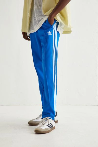 Shop Adidas Originals Beckenbauer Track Pant In Blue