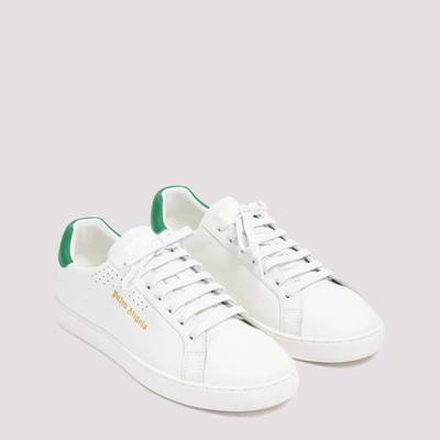 Shop Palm Angels New Tennis Sneakers Shoes In Green