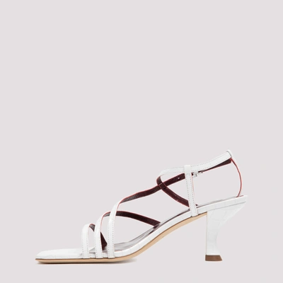 Shop Staud Gita Sandals Shoes In White