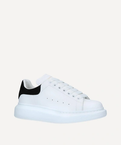 Shop Alexander Mcqueen Runway Sneakers In Black And White