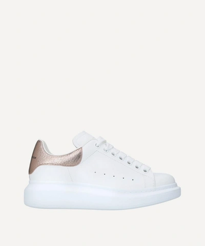 Shop Alexander Mcqueen Runway Trainers In White