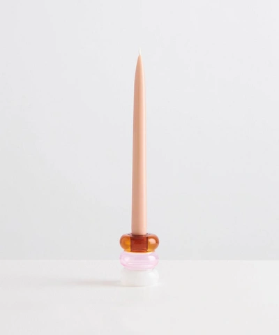 Maison Balzac Petite Pauline Candlestick Holder In Multicoloured