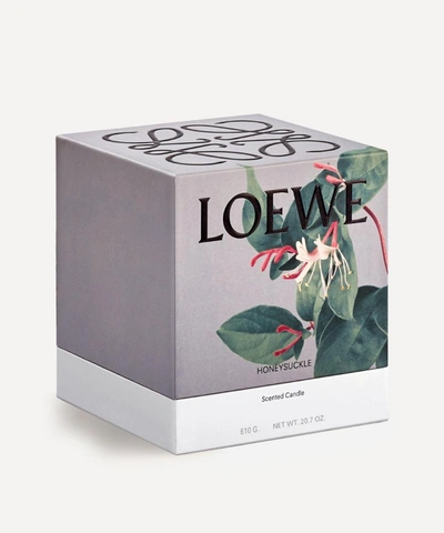 Loewe Medium Honeysuckle Candle 610g In Yellow