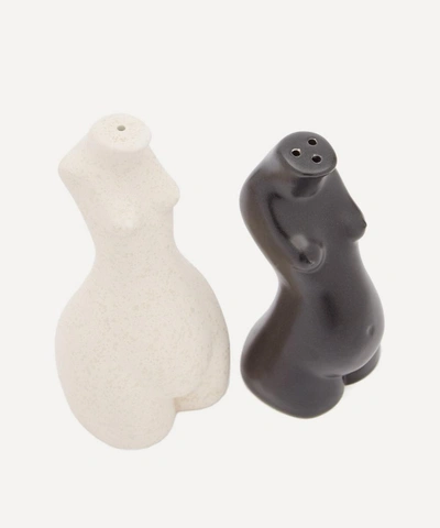 Shop Anissa Kermiche Tit For Tat Salt And Pepper Shakers In Multicolour