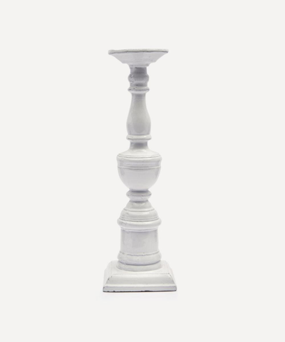 Astier De Villatte Positano Candlestick In White