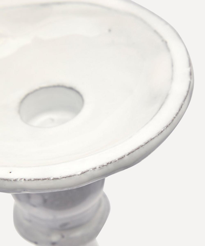 Astier De Villatte Positano Candlestick In White