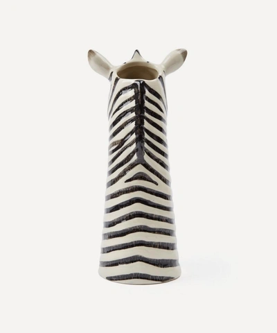 Quail Large Zebra Vase In Assorted