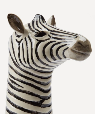Quail Large Zebra Vase In Assorted