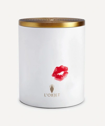 Shop L'objet Oh Mon Dieu No.69 Candle 350g In White