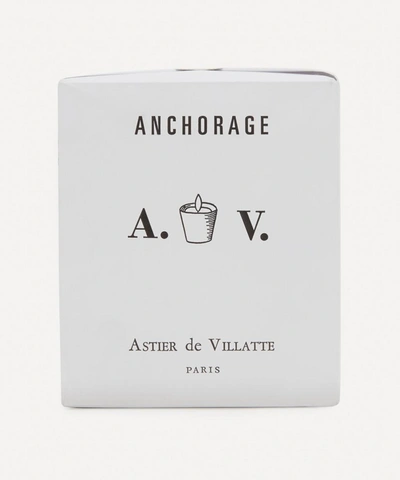 Shop Astier De Villatte Anchorage Scented Candle 260g In Blue