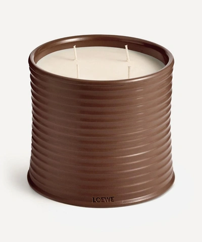Loewe Large Coriander Candle 2120g In Brown
