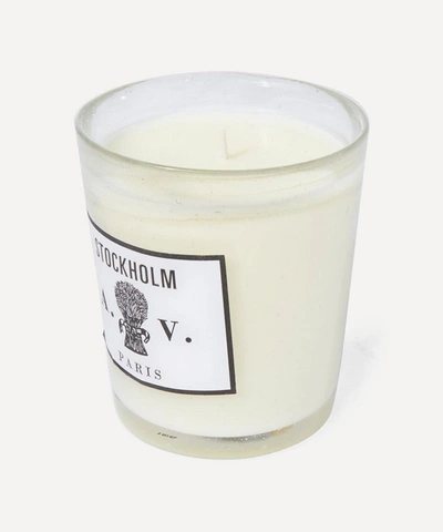 Astier De Villatte Stockholm Glass Candle In Assorted