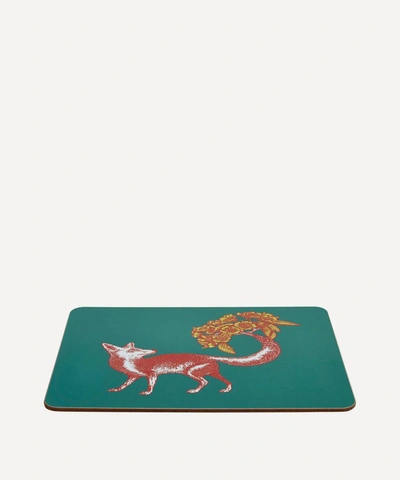 Shop Avenida Home Fox Table Mat In Multicolour