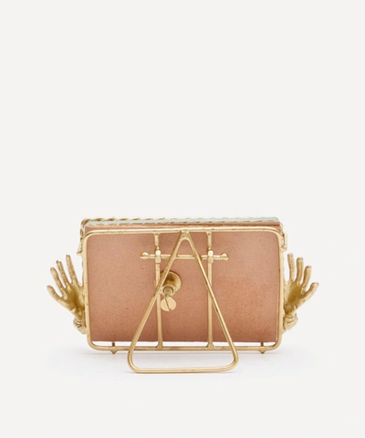 Shop Doing Goods Small Jana Hand Frame In Gold-tone