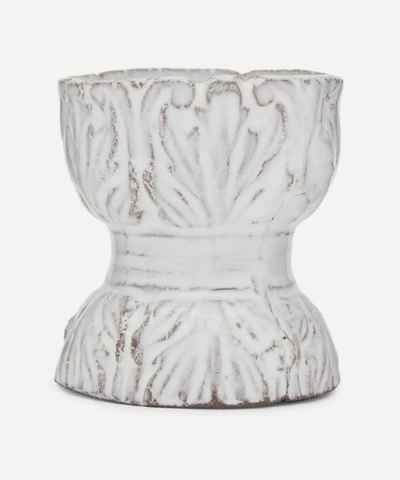 Astier De Villatte Charles Egg Cup In White