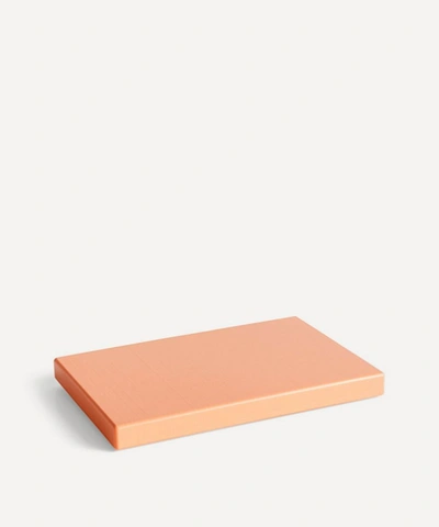 Hay Rectangular Plastic Chopping Board 2.5cm X 30cm In Peach
