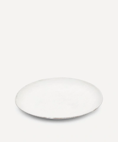 Shop Astier De Villatte Rien Dinner Plate In White