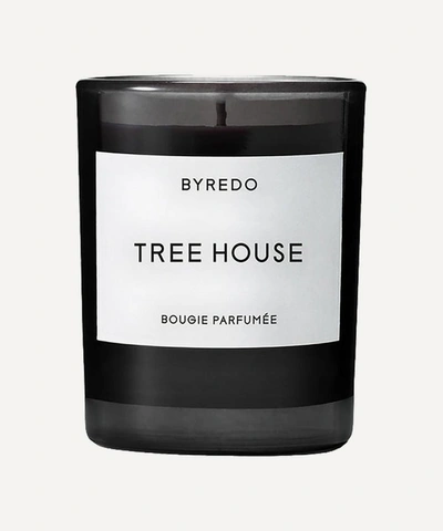 Shop Byredo Tree House Mini Candle 70g In White