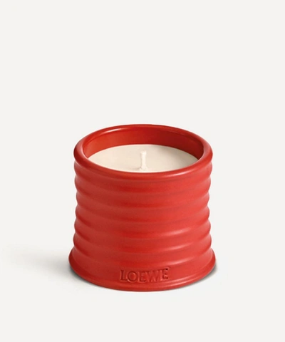 Shop Loewe Small Tomato Leaves Candle 170g In Brown